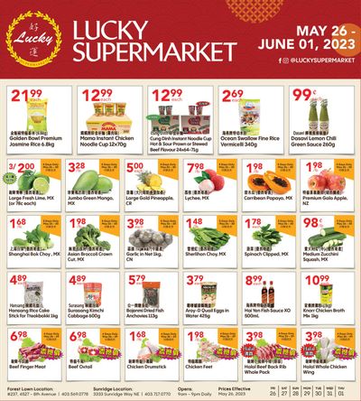 Lucky Supermarket (Calgary) Flyer May 26 to June 1