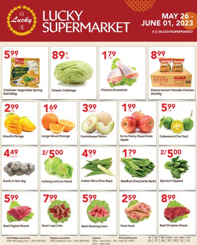 Lucky Supermarket (Winnipeg) Flyer May 26 to June 1