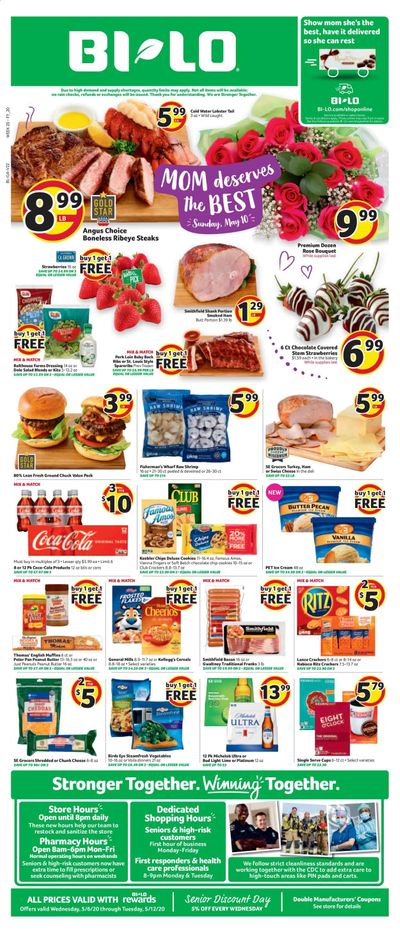 BI-LO Weekly Ad & Flyer May 6 to 12