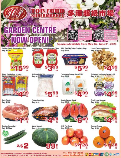 Top Food Supermarket Flyer May 26 to June 1