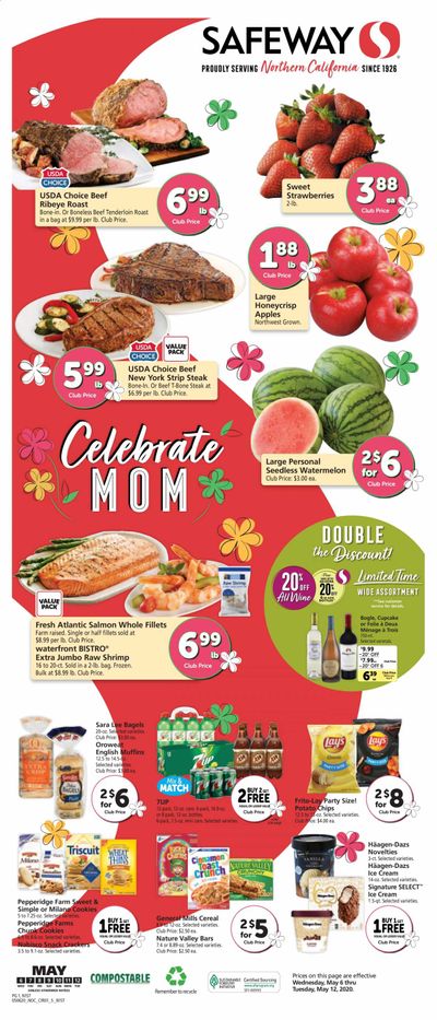 Safeway Weekly Ad & Flyer May 6 to 12
