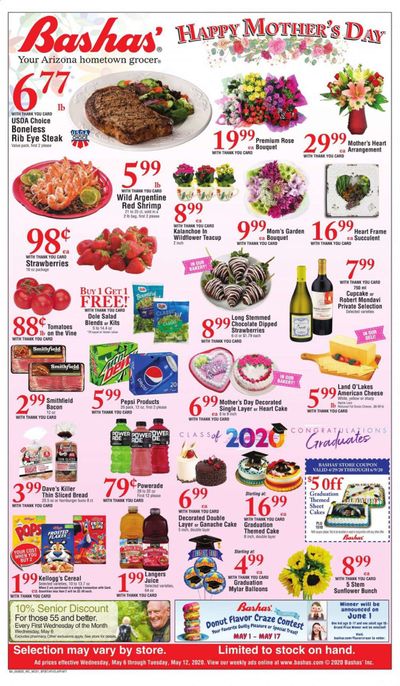 Bashas Weekly Ad & Flyer May 6 to 12