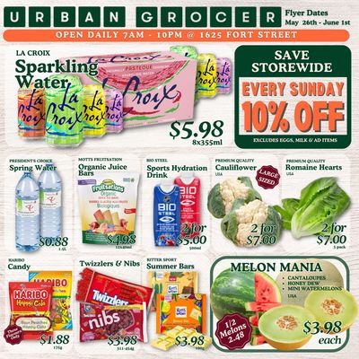 Urban Grocer Flyer May 26 to June 1