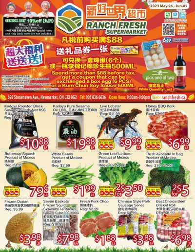 Ranch Fresh Supermarket Flyer May 26 to June 1