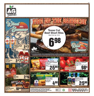 AG Foods Flyer May 26 to June 1