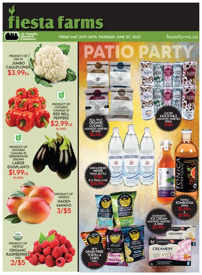 Fiesta Farms Flyer May 26 to June 1