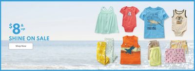 Carter’s OshKosh B’gosh Canada Deals: Starting at $8 Shine on Sale + Save Up to 60% OFF Clearance + More
