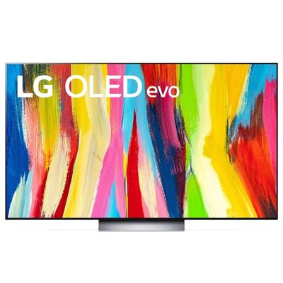 LG OLED Evo C2 Series 55” Alexa Built-in 4k Smart TV (3840 x 2160), 120Hz Refresh Rate, AI-Powered 4K, Dolby Cinema, WiSA Ready, Cloud Gaming, (OLED55C2, 2022) $1498 (Reg $1799.99)