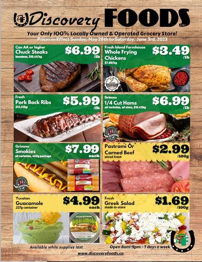 Discovery Foods Flyer May 28 to June 3