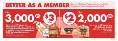 No Frills Ontario: Country Harvest Herb & Garlic Loaf $1 After PC Optimum Points Offer and Coupons