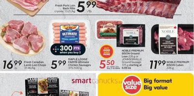 Sobeys Ontario: Maple Lodge Farms Ultimates Chicken Sausages $2.49 Each With Scene+ Points & Coupon