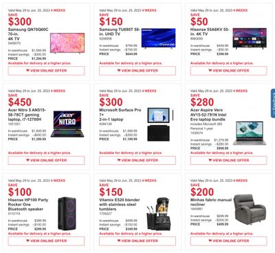 Costco Canada Coupons/Flyers Deals at All Costco Wholesale Warehouses in Canada, Until June 25