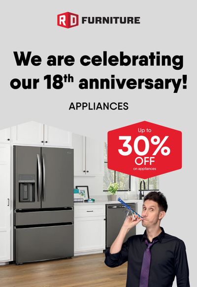 Meubles RD Appliances Flyer May 29 to June 4
