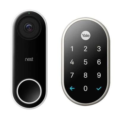 Google Nest x Yale Smart Lock and Nest Hello Video Doorbell Bundle On Sale for $ 519.99 ( Save $ 80.00 ) at Costco Canada