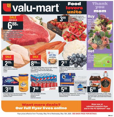Valu-mart Flyer May 7 to 13