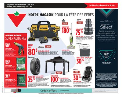 Canadian Tire (QC) Flyer June 1 to 7