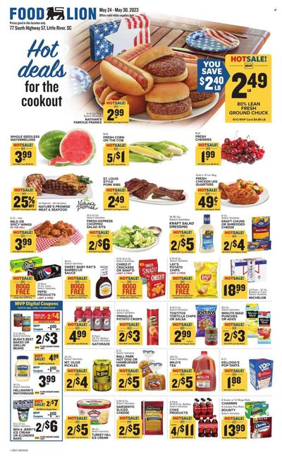Food Lion (SC) Weekly Ad Flyer Specials May 24 to May 30, 2023