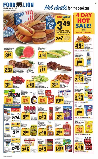 Food Lion (SC) Weekly Ad Flyer Specials May 24 to May 30, 2023