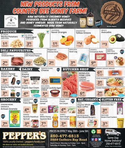 Pepper's Foods Flyer May 30 to June 5