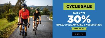 Sporting Life Canada Deals: Save Up to 40% OFF Top Deals + Up to 30% Off Bikes, Cycle Apparel & Accessories