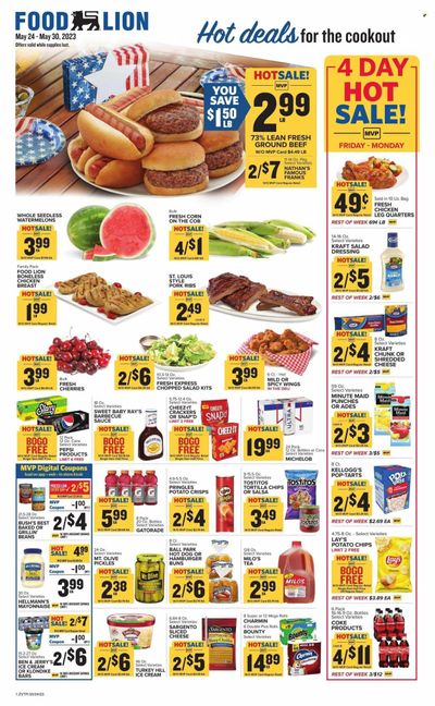 Food Lion (VA) Weekly Ad Flyer Specials May 24 to May 30, 2023