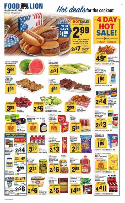 Food Lion (KY) Weekly Ad Flyer Specials May 24 to May 30, 2023