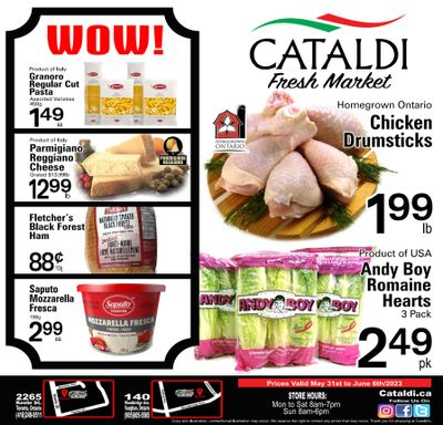Cataldi Fresh Market Flyer May 31 to June 6