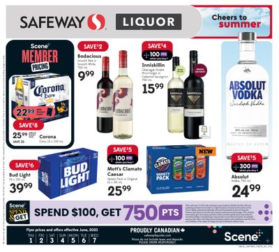 Safeway (BC) Liquor Flyer June 1 to 7
