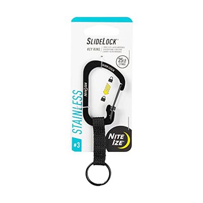 Nite Ize CSLW3-01-R6 Carabiner with Key Ring $4.99 (Reg $5.99)