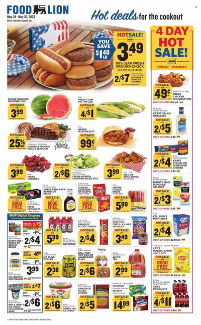 Food Lion (DE, MD) Weekly Ad Flyer Specials May 24 to May 30, 2023