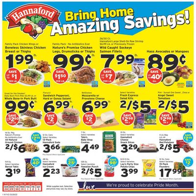 Hannaford (NY) Weekly Ad Flyer Specials May 28 to June 3, 2023