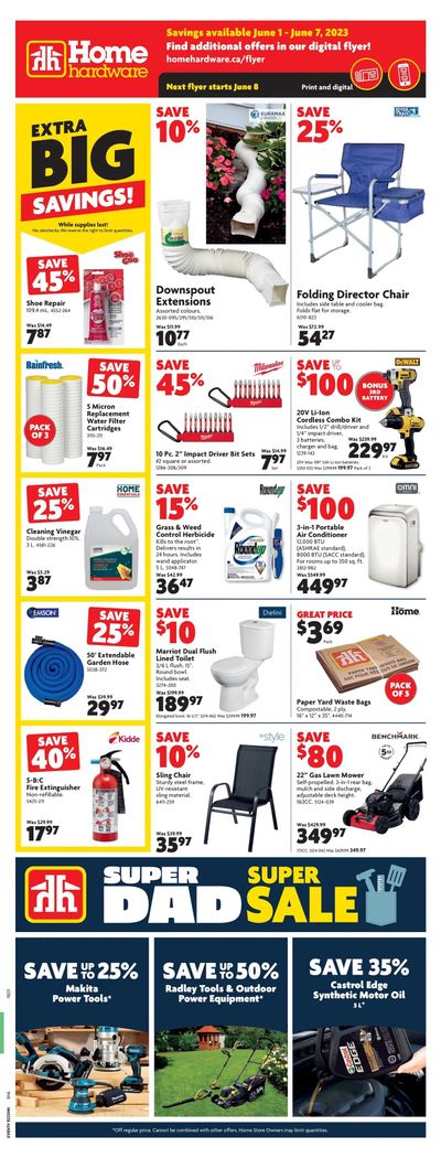 Home Hardware (ON) Flyer June 1 to 7 Home Hardware (ON) Flyer June 1 to 7