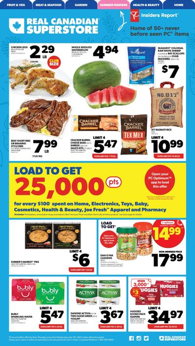 Real Canadian Superstore (West) Flyer June 1 to 7