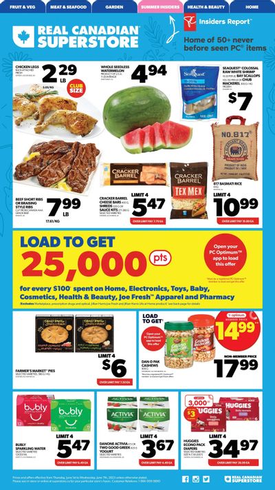 Real Canadian Superstore (West) Flyer June 1 to 7