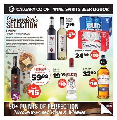 Calgary Co-op Liquor Flyer June 1 to 7