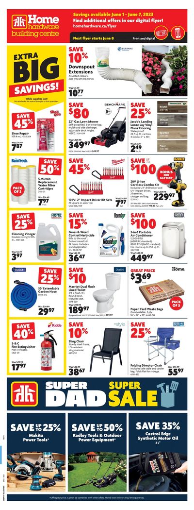 Home Hardware Building Centre (AB) Flyer June 1 to 7