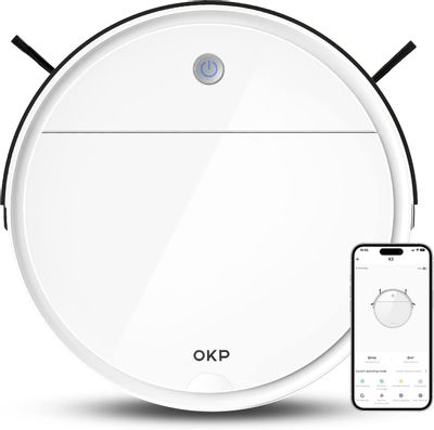 Amazon.ca: OKP K5 Robot Vacuum $129.68 Reg. $228.88 using Coupon Promo Code