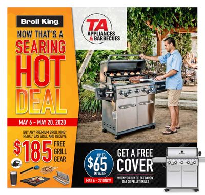 TA Appliances and Barbecues Flyer May 6 to 20