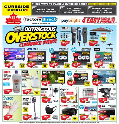 Factory Direct Flyer May 6 to 13