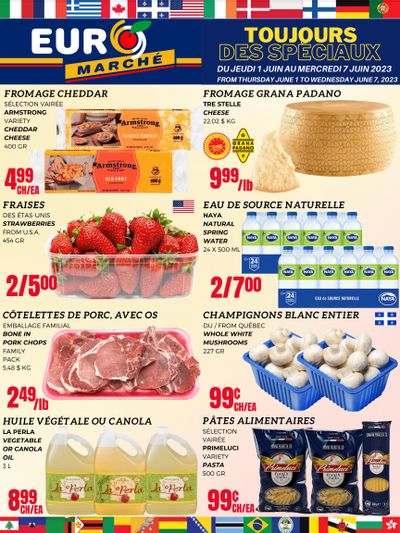 Euro Marche Flyer June 1 to 7