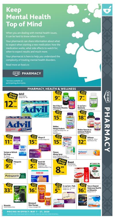 Co-op (West) Pharmacy Flyer May 7 to 27