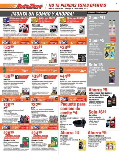 Autozone (PR) Weekly Ad Flyer Specials May 2 to May 29, 2023