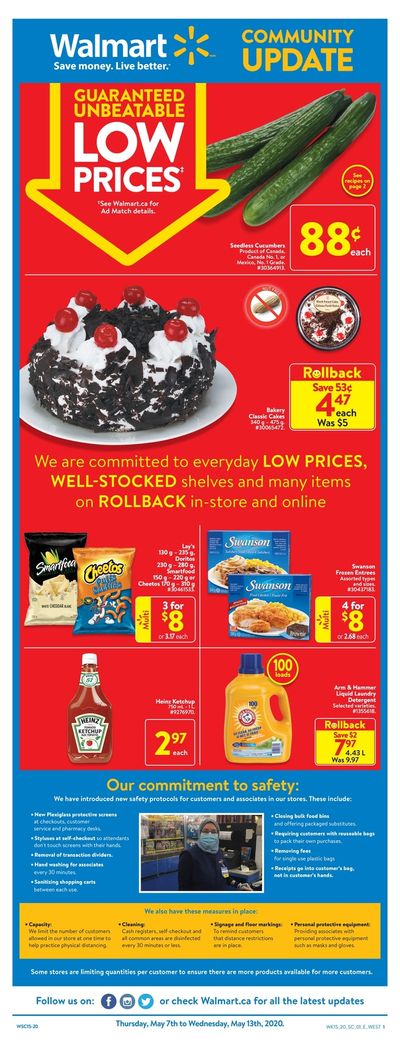 Walmart (West) Flyer May 7 to 13