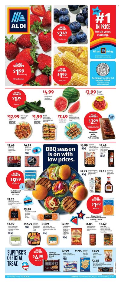 ALDI (AL, FL, LA, MS) Weekly Ad Flyer Specials May 24 to May 30, 2023
