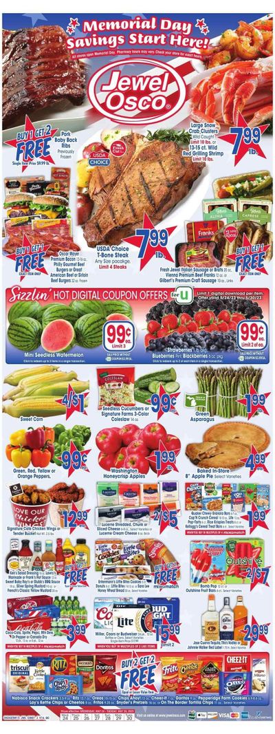 Jewel Osco (IL) Weekly Ad Flyer Specials May 24 to May 30, 2023
