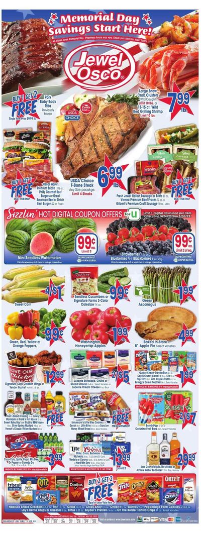 Jewel Osco (IL) Weekly Ad Flyer Specials May 24 to May 30, 2023