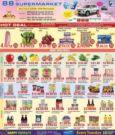 88 Supermarket Flyer June 1 to 7