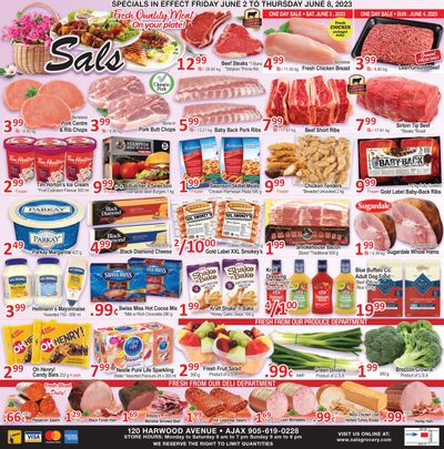 Sal's Grocery Flyer June 2 to 8