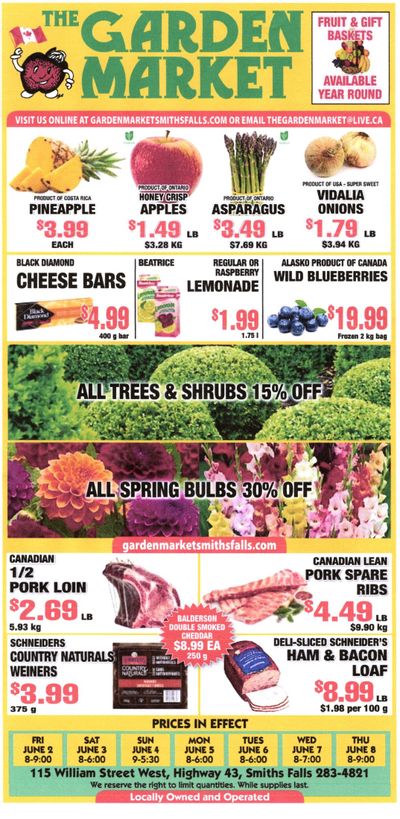 The Garden Market Flyer June 2 to 8