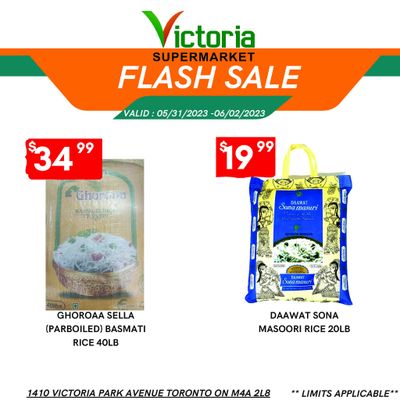 Victoria Supermarket Flyer May 31 to June 2